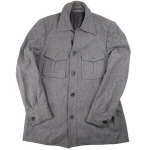 Vintage Wool Garrison Shirt Jacket